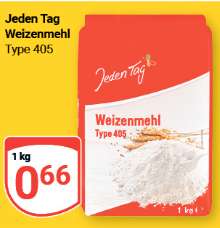 [Globus Rostock / Neubrandenburg] Dr Pepper Energy 0,5l Dose für 1,11€, 1kg Typ 405 Jeden Tag Mehl für 66 Cent - lokal
