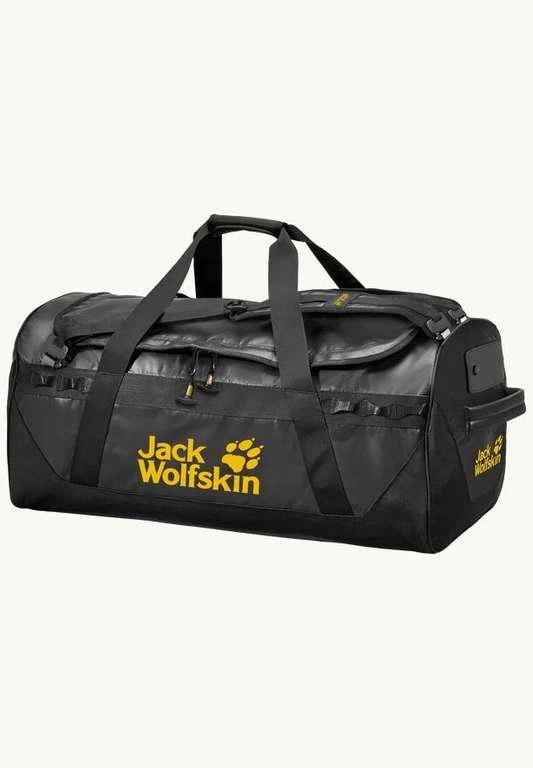 Jack Wolfskin Expedition Trunk 100 wasserabweisende robuste Reisetasche / Rucksack mit Schultergurten