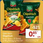 Aldi Süd&Nord und Lidl ab 27.12.: Kartoffel-Chips von Funny Frisch,je 150g Beutel, z.B. Orientalisch, Paprika, Sour Creme ... Kilo=5.67€