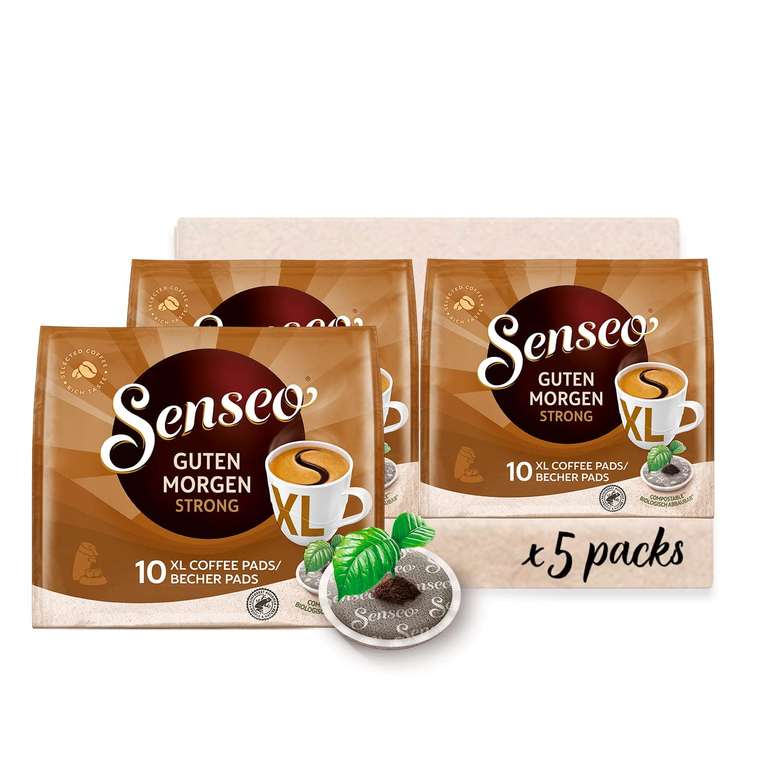 Senseo Pads Classic - 10x 16 Kaffeepads 16,11€ / Cappuccino Caramel, 40  Kaffeepads 8,25€/ Extra Strong 5x 16 Kaffeepads 8,29€ (Spar-Abo Prim