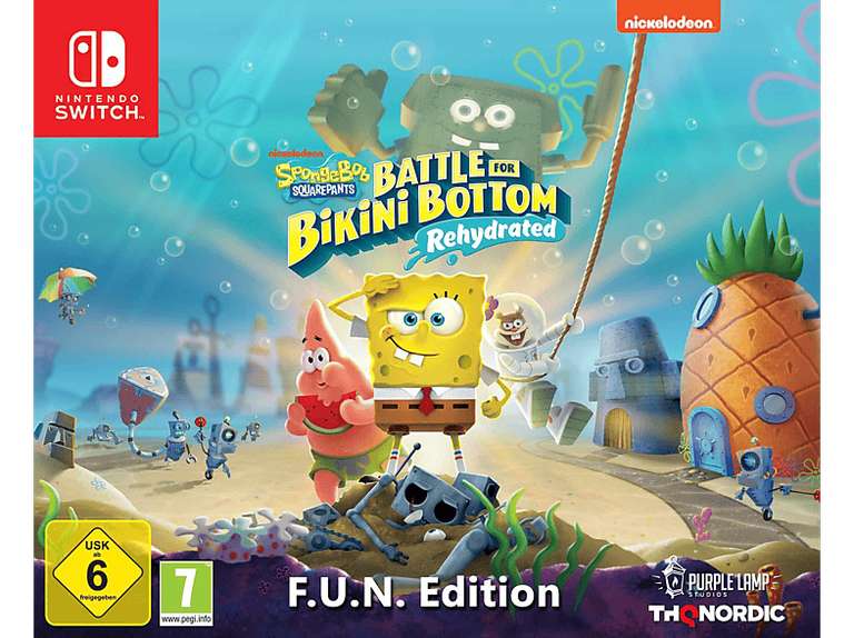 Spongebob SquarePants: Battle for Bikini Bottom - Rehydrated F.U.N. Edition - [Nintendo Switch]