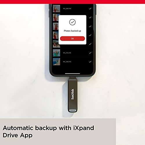 SanDisk iXpand Flash Drive Luxe 128GB 2-in-1: Lightning & USB Type-C für 28,99€ (Prime/ MM Saturn)