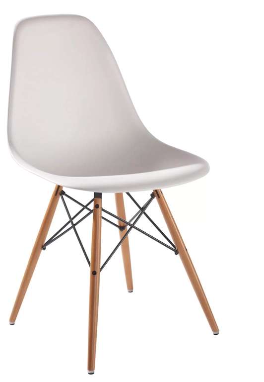 Designklassiker: Vitra Eames DSW Plastic side chair in weiß, 20 € Newsletter Rabatt zusätzlich möglich [Vorkasse] (Ausstellungsstück)