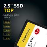 Intenso Interne 2,5" SSD SATA III Top, 512 GB, 520 MB/Sekunden, Schwarz