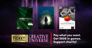Humble Bundle Creative Universe mit MAGIX Video ProX 12 und SOUND FORGE Audio Studio 14