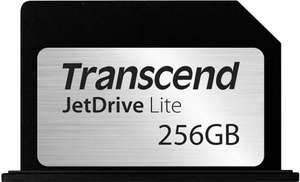 Transcend JetDrive Lite 330 256GB Macbook Speichererweiterung für 12,49€ oder 128GB für 5,99€ (Gravis Abholung)