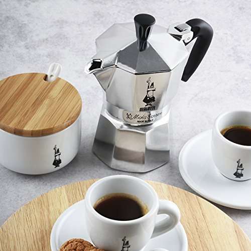 [Amazon PrimeBialetti - Moka Express, 6 Tassen Kaffee (270 ml), Aluminium, Silber