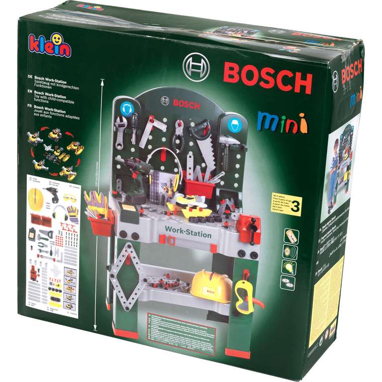 klein toys Bosch Werkbank XL grün (8697)