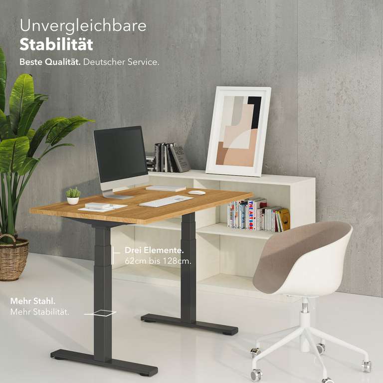 StandXT Basic (Plus) Höhenverstellbarer Schreibtisch (Gestell) & andere Modelle im End of Sommer Super Sale