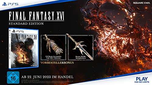 Final Fantasy XVI - Steelbook Edition [Amazon Exklusive] (PlayStation 5) Ps5
