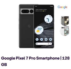 [[UPDATE]] [ibood] Google Pixel 7 Pro - div. Farben - 128GB in weiss für 504,95 anstatt 589,40€ - 512GB Variante auch verfügbar