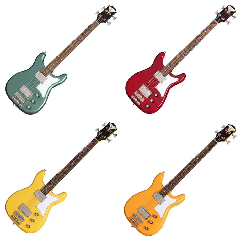 Epiphone Newport Bass, Shortscale E-Bass, 4 Farben für 299€