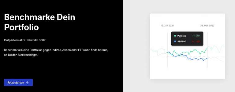 getquin - Aktien ETF Krypto - Portfolio Verwaltung, Dividenden, Tracker, Analyse & Community / 40% auf die Jahresversion (Osterangebot)