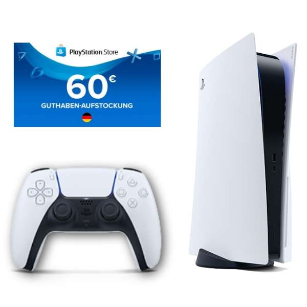 E Wie Einfach MeinÖkoTarif inkl. Sony PlayStation 5 (Standard Edition) + 60€ PSN für 99€ Zuzahlung