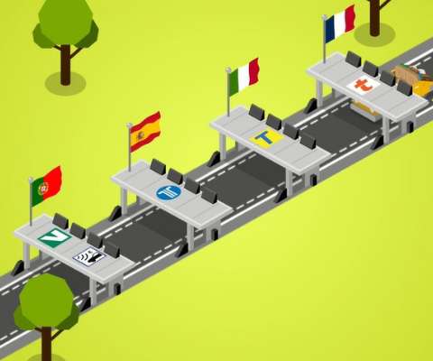 [Mango Mobilités] TopEurop FEPI Mauttransponder für Frankreich / Spanien / Portugal / Italien - Mautbox Maut Mobilites APRR