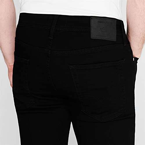 Jack & Jones Liam AM 009 [Amazon Prime] Herren Jeans Skinny Fit in schwarz (Gr. 28W bis 36W)