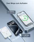 Prime | Baseus Magsafe Powerbank 6000 mAh, Magnetic External Battery for iPhone, USB-C Wireless Power Bank, Quick Charging, Mini Power Bank