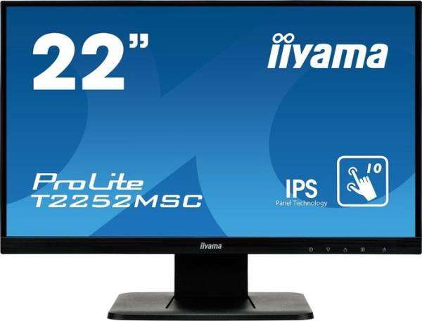 iiyama ProLite T2252MSC 21.5" Full HD Touch IPS Display schwarz