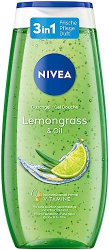 [PRIME/Sparabo] NIVEA Lemongrass & Oil Duschgel (250 ml), pH-hautneutrale Pflegedusche mit Zitronengras-Duft (bei 5 Abos für 1,19€)