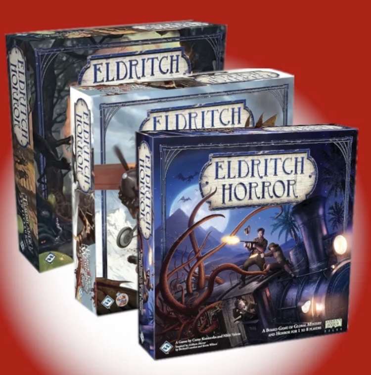 Eldritch Horror Brettspiel Bundle Fantasy Flight Games deutsch