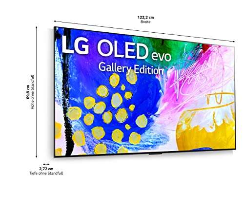 [Amazon] - LG OLED55G29LA mit integrierter Wandhalterung & EVO-Panel / Spitzenhelligkeit von 1100Nits, C3 Alternative