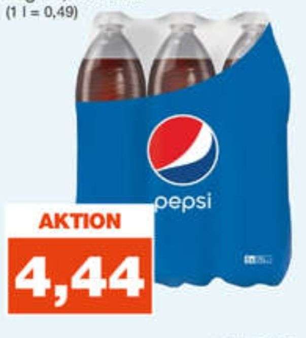 [Real] Pepsi, 7up, Schwip Schwap und Mirinda bei mein real, für 49cent/l, 73,5cent/Flasche und 4,44€ pro Sixpack.