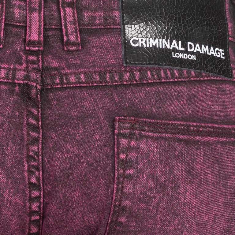 CRIMINAL DAMAGE Skinny Herren Jeans