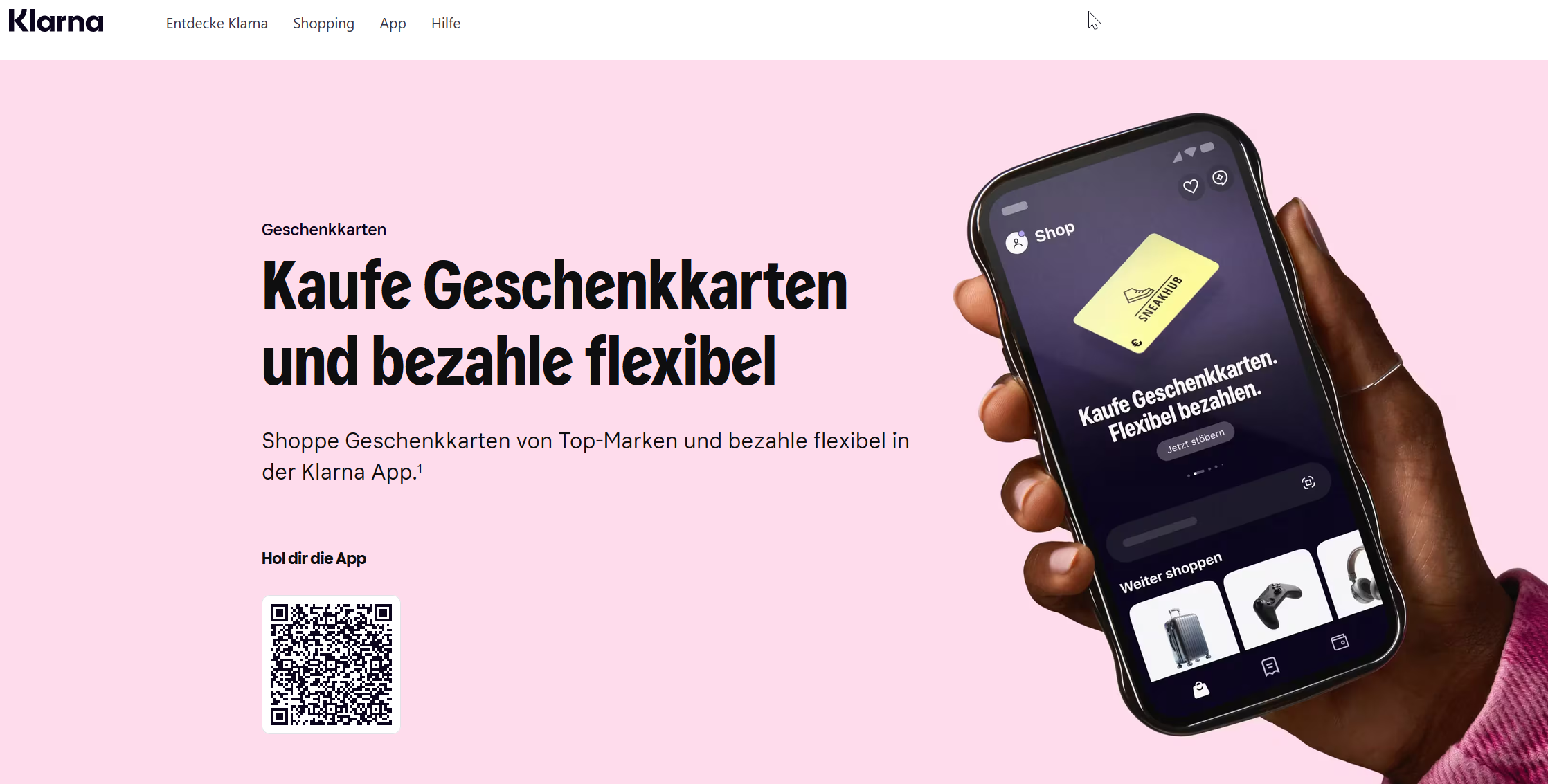 [Klarna App] Geschenkkarten rabattiert: 10 % Uber, Uber Eats, Galeria, toom, Nike, Primark; 15 % Zalando und Wellcard
