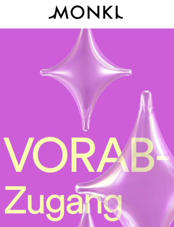 MONKI Vorab-Zugang im VIP-SALE: 510 Artikel | kombinierbar mit 3 für 2-Aktion | z.B. MONKI Weiß-grün gestreiftes kurzes T-Shirt