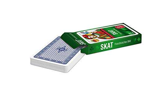 ASS Spielkartenfabrik Skat, französsisches Bild in Faltschachtel (Prime)