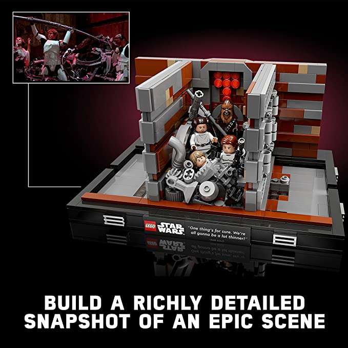 LEGO Star Wars 75339 Müllpresse im Todesstern – Diorama