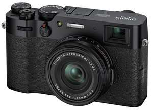 Kompaktkamera Fujifilm X100V schwarz + Geschenk