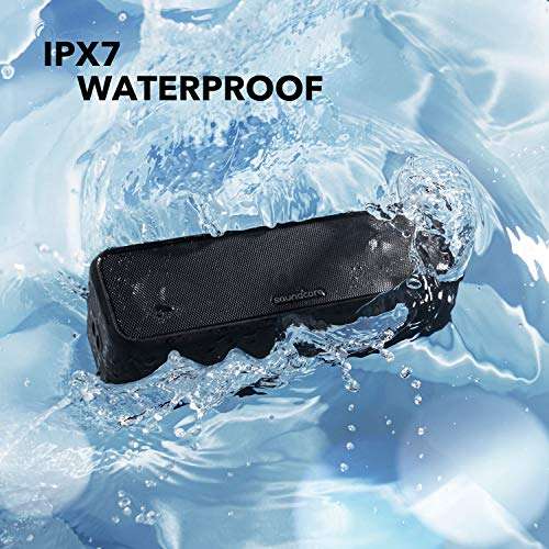 [Amazon] Soundcore 3 (Schwarz) Bluetooth Lautsprecher mit Titan-Membran, PartyCast, 24 Stunden Akku, IPX7 Wasserschutz