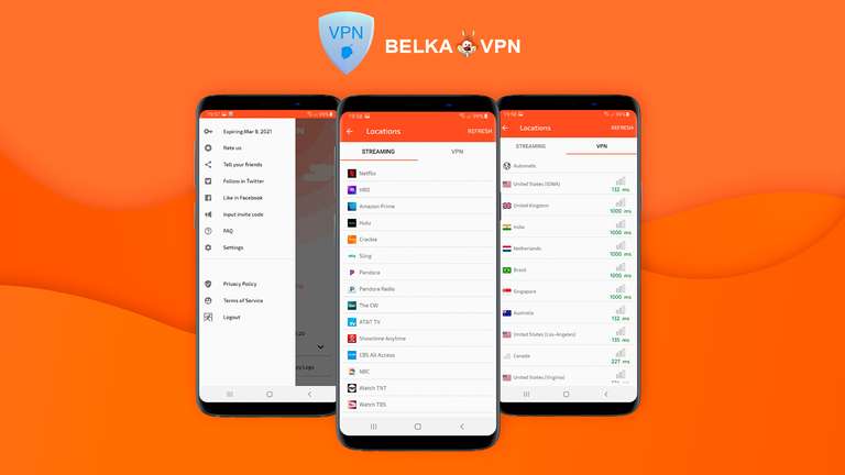 BelkaVPN – Lebenslang (10 Geräte) IOS, Android, Mac, Windows