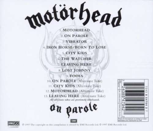 Motörhead - On Parole für 4,99€ (inkl. Audio Rip) @ Amazon Prime