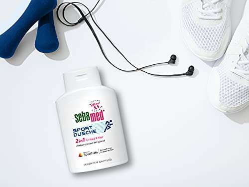 [PRIME/Sparabo] Sebamed Sport Dusche 2 in 1, schonende Reinigung für sportstrapazierte Haut, für Haut und Haar, 200 ml