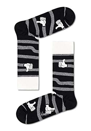 Prime / Zalando: Happy Socks - Black and White Gift Box - 4er Pack