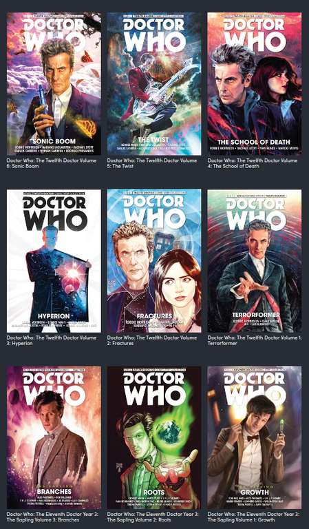 [Humble Bundle] Doctor Who Megabundle Explore the Whoniverse, 61 Comics, DRM Free