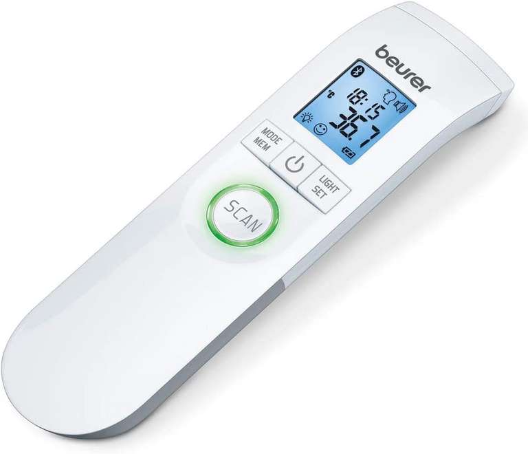 Beurer FT 85 kontaktloses digitales Infrarotthermometer 14,99€/ FT 90 Fieberthermometer 19,99€/ Beurer FT 95 Bluetooth 24,99€ (Prime)