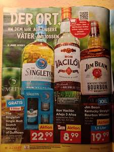 Jim Beam Kentucky Straight Bourbon Whiskey 40% Vol. 1,5 Liter XXL bei NETTO Markendiscount