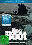 Das Boot - Complete Edition, 5 x Blu-ray (Kinofassung, Director`s Cut, TV.Serie) - 3x Audio CD (Hörbuch, Soundtrack)