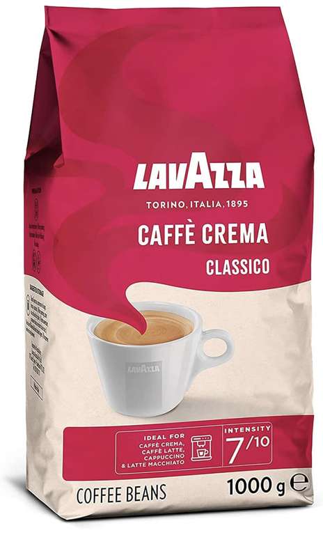 [ALDI Süd] Lavazza Caffé Crema Classico / Crema e Aroma - 1 Kg Kaffeebohnen - ganze Bohnen