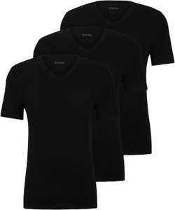 3er-Pack Hugo Boss T-Shirt, S bis XXL, 100% Baumwolle [Zalando Plus, Amazon jetzt nur noch Gr. S verfügbar]