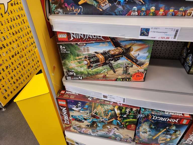 Lokal:Lüdenscheid bei mytoys Lagerabverkauf u.a. mit LEGO Ninjago - Coles Felsenbrecher (71736) für 25 €