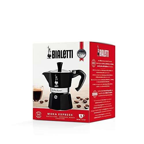 Bialetti Moka Express Espressokocher 3 Tassen für 15,99€ und 6 Tassen für 25,99€ (Prime)