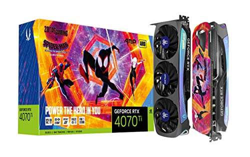 Zotac Gaming GeForce RTX 4070 Ti AMP AIRO Spiderman Edition 12 GB Grafikkarte