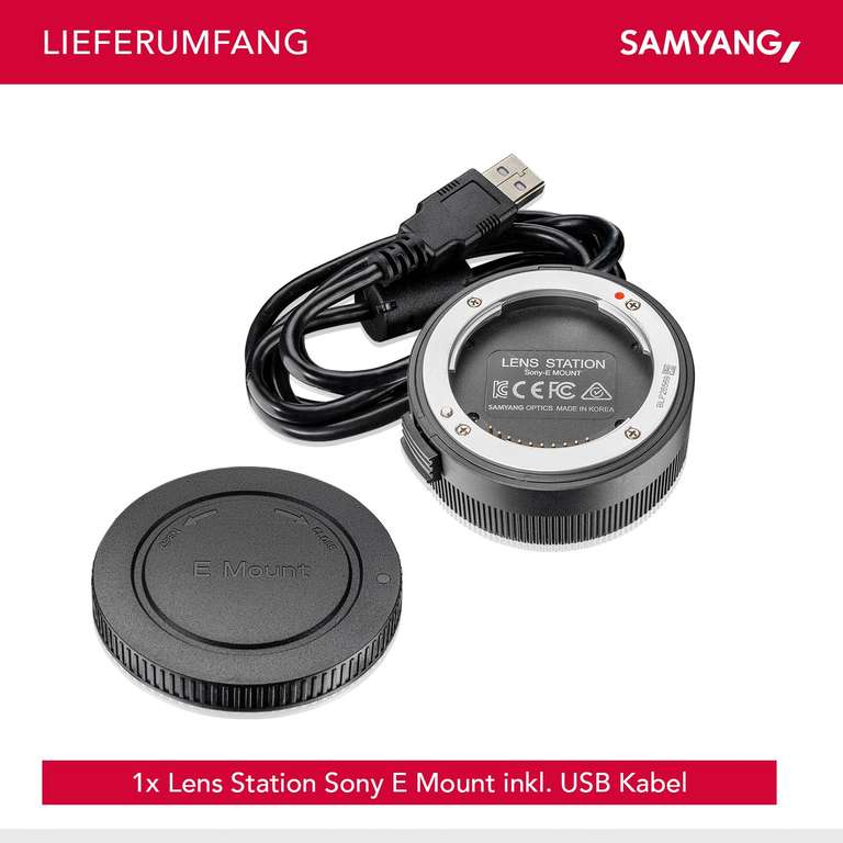 Samyang Lens Station für AF Objektive Sony E-Mount