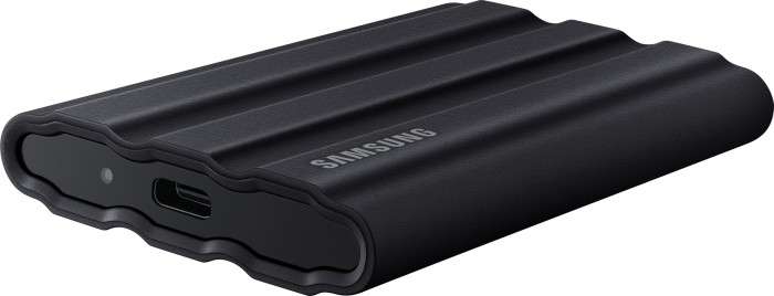 [Amazon Pay] 4TB Samsung Portable T7 Shield SSD schwarz (TLC NAND, R1050/W1000, extern)