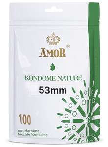 Amor Nature Kondome 53mm 100 Stück (0,11€ pro Stück)