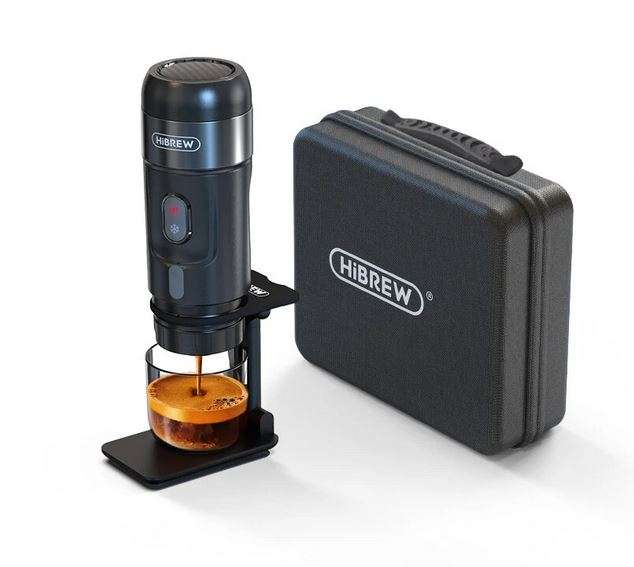 Hibrew H4A tragbare Kaffeemaschine 12 V (Auto), Nespresso und Dolce Gusto kompatibel - aus der EU